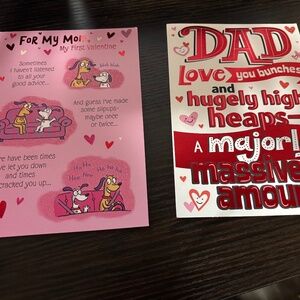 Mom/ Dad Valentines Greeting Card